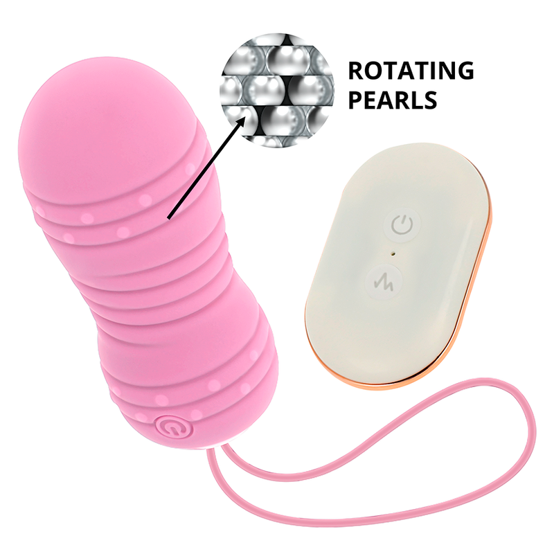 Ohmama - Remote Control Egg 7 Vibration Modes Pink