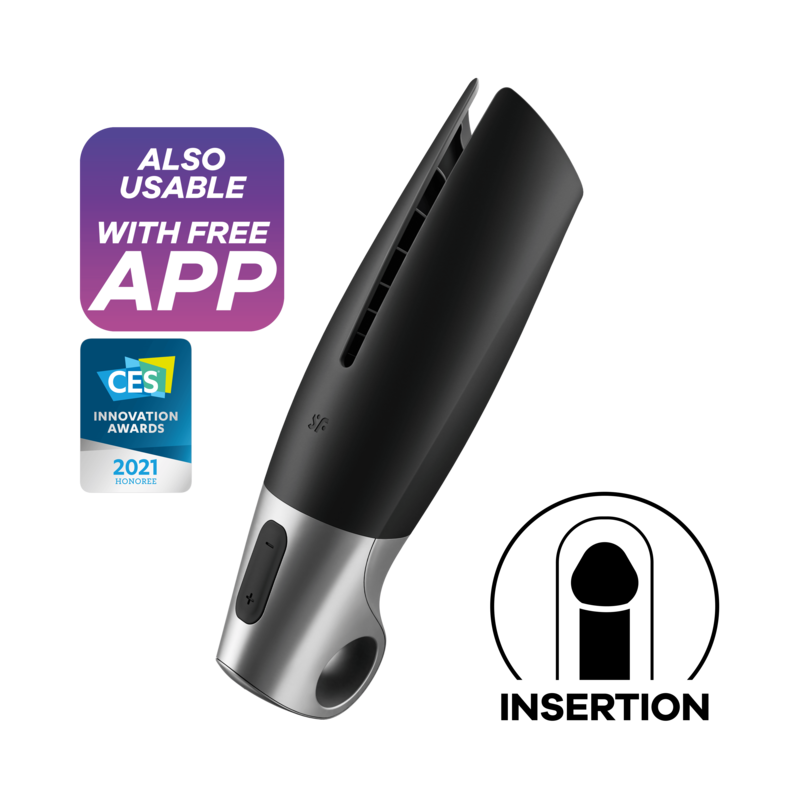 Satisfyer - Power Masturbator Schwarz