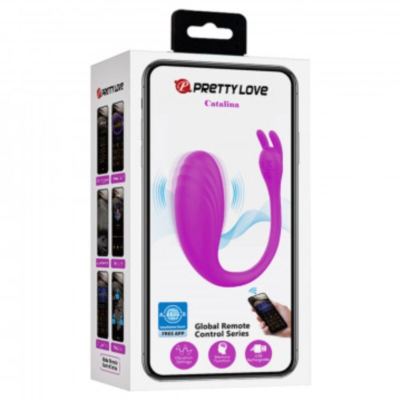 Pretty Love - Catalina Massager Kostenlose App Flieder