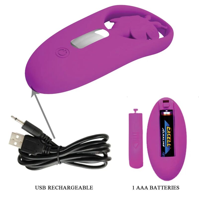 Pretty Love - Dancing Butterfly Stimulator Fãœr Hã–Schen Mit Fernbedienung Flieder