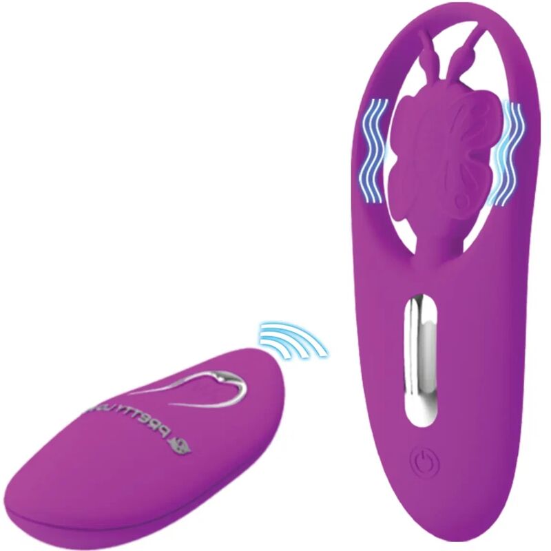 Pretty Love - Dancing Butterfly Stimulator Fãœr Hã–Schen Mit Fernbedienung Flieder