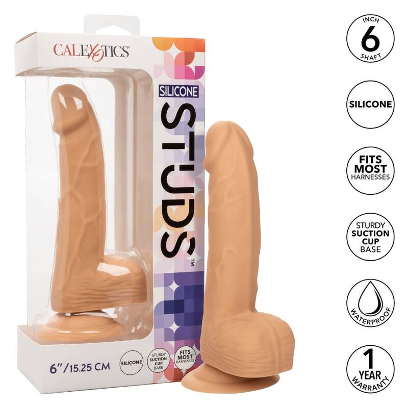 Calexotics - Silicone Studded 6 Inch Skin