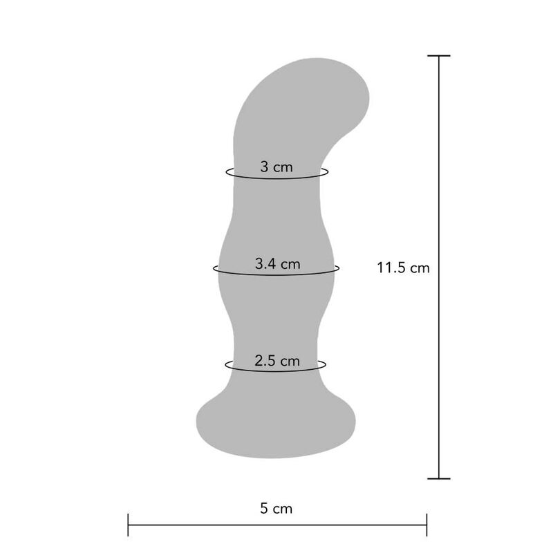 Toyjoy - The Gleaming Vibrierender Glas-Buttplug
