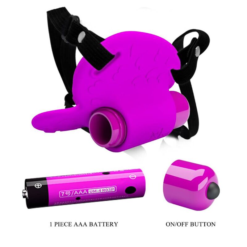 Pretty Love - Heartbeat Clitoral Massager 10 Vibration Modes Purple