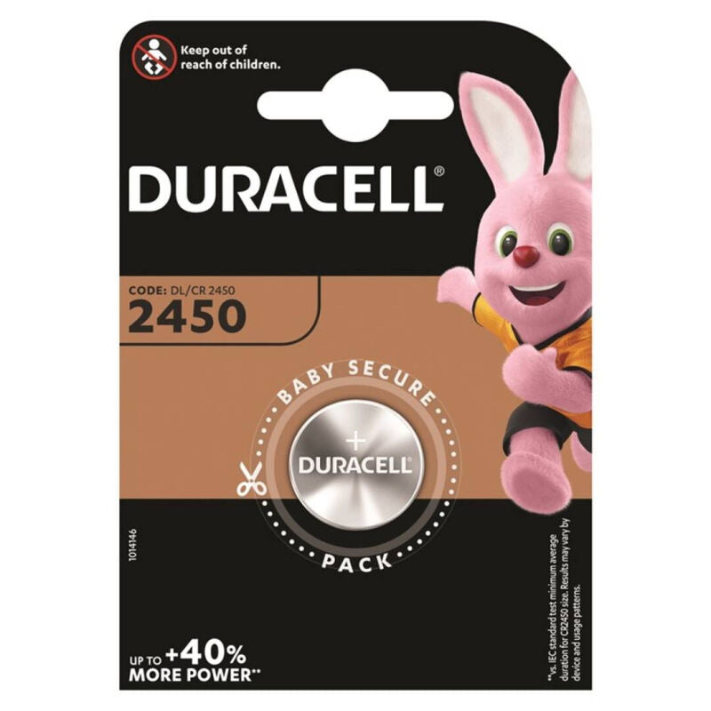Duracell - Lithium Coin Battery CR2450 3V 1 Unit