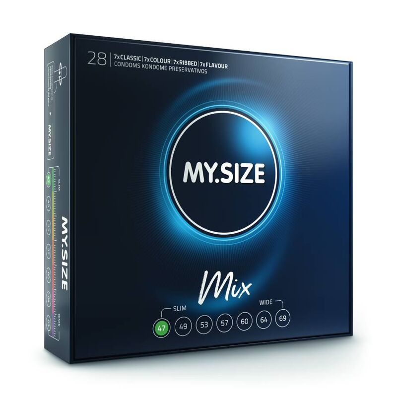 My Size - Mix Kondome 47 Mm 28 Einheiten