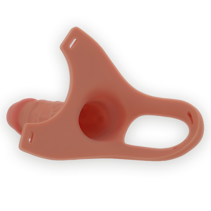 Intense - Hohlgeschirr Mit Silikon-Dildo 16 X 3,5 Cm