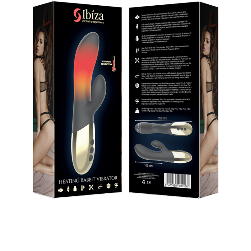 Ibiza - Heated Rabbit Vibrator