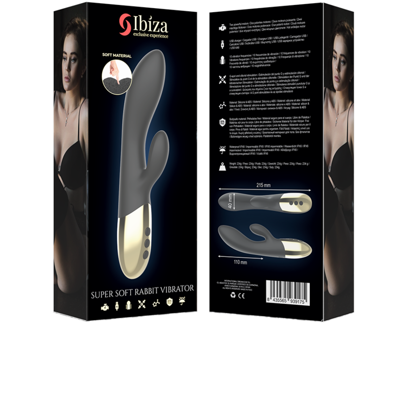 Ibiza - Super-soft rabbit vibrator