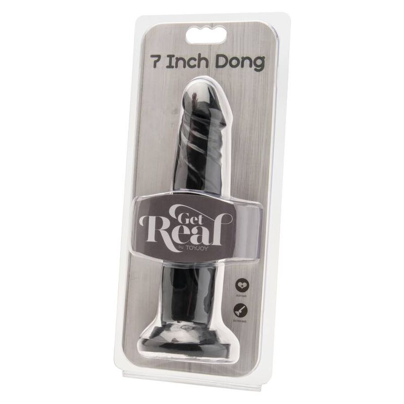 Get Real - Dildo 18 cm Black