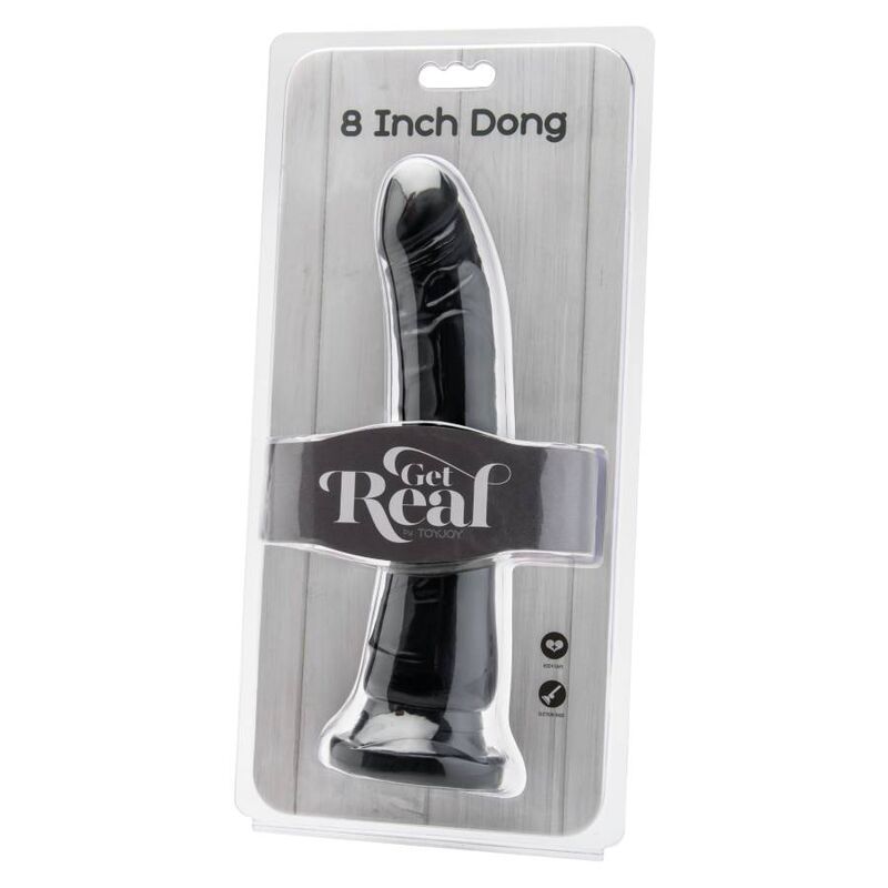 Get Real - Dildo 20.5 cm Black
