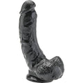 Get Real - Dildo 20,5 Cm Mit Kugeln Schwarz