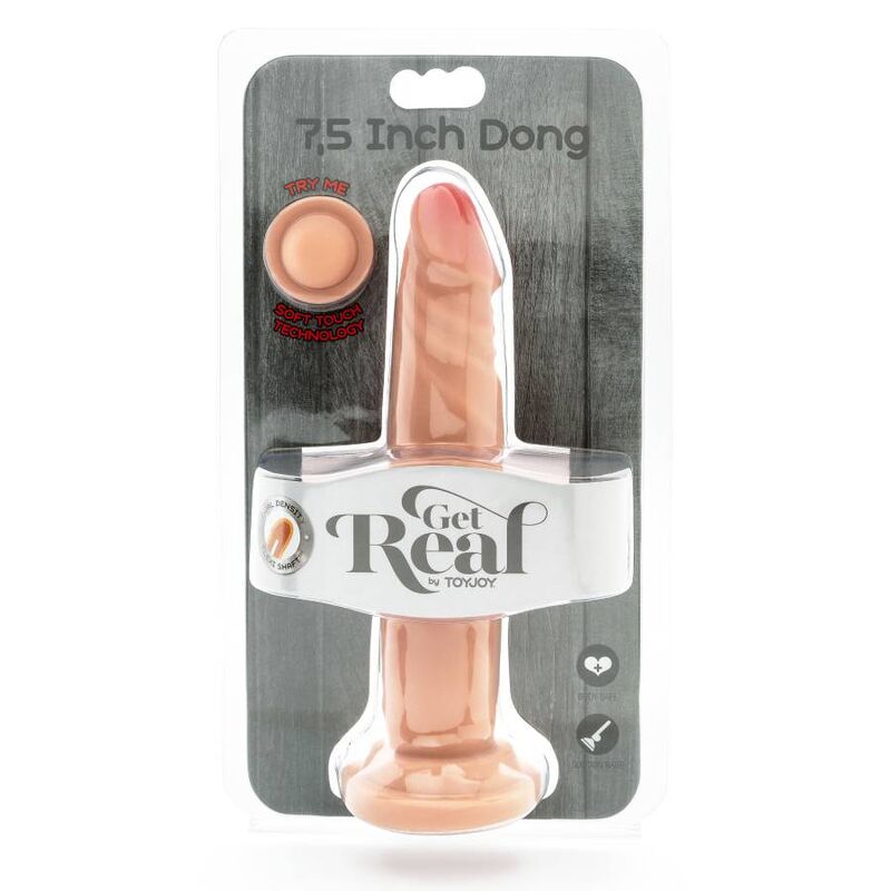 Get Real - Dual Density Dildo 19 cm Skin