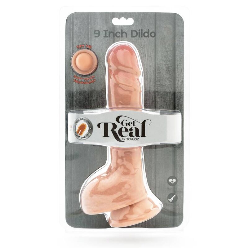 Get Real - Dual Density Dildo 10" Skin