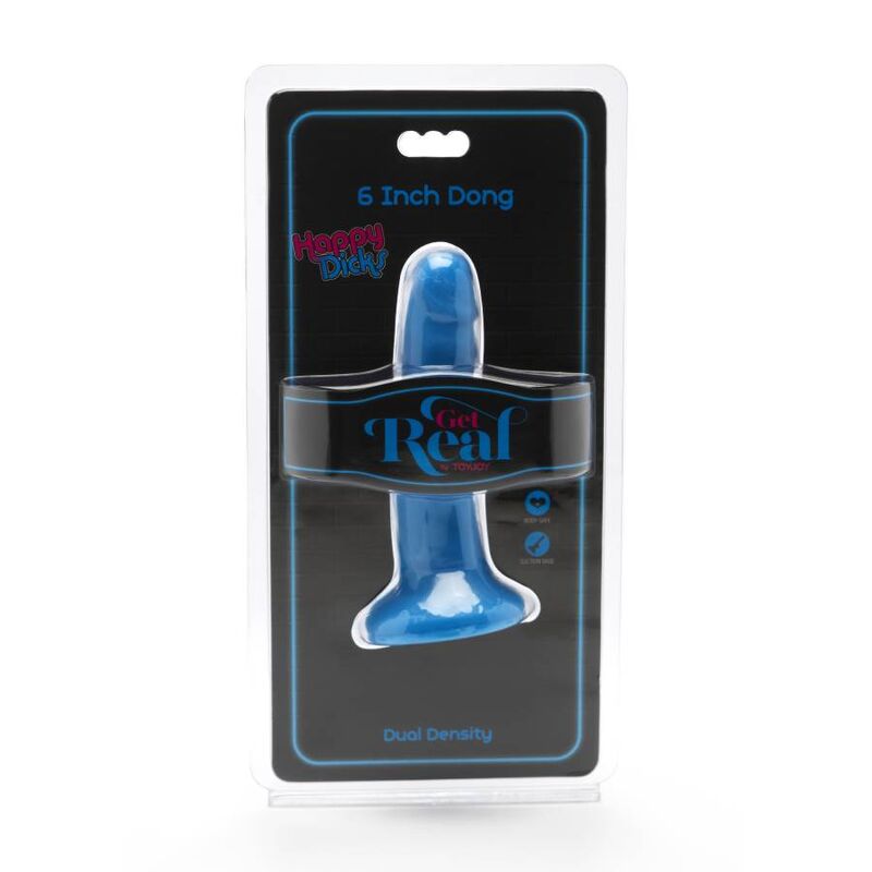 Get Real - Happy Dick Dong 12 cm Blue