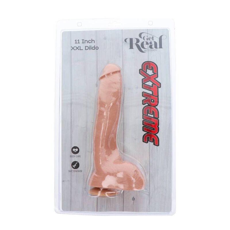 Get Real - Extreme XXL Dildo 28 cm Skin