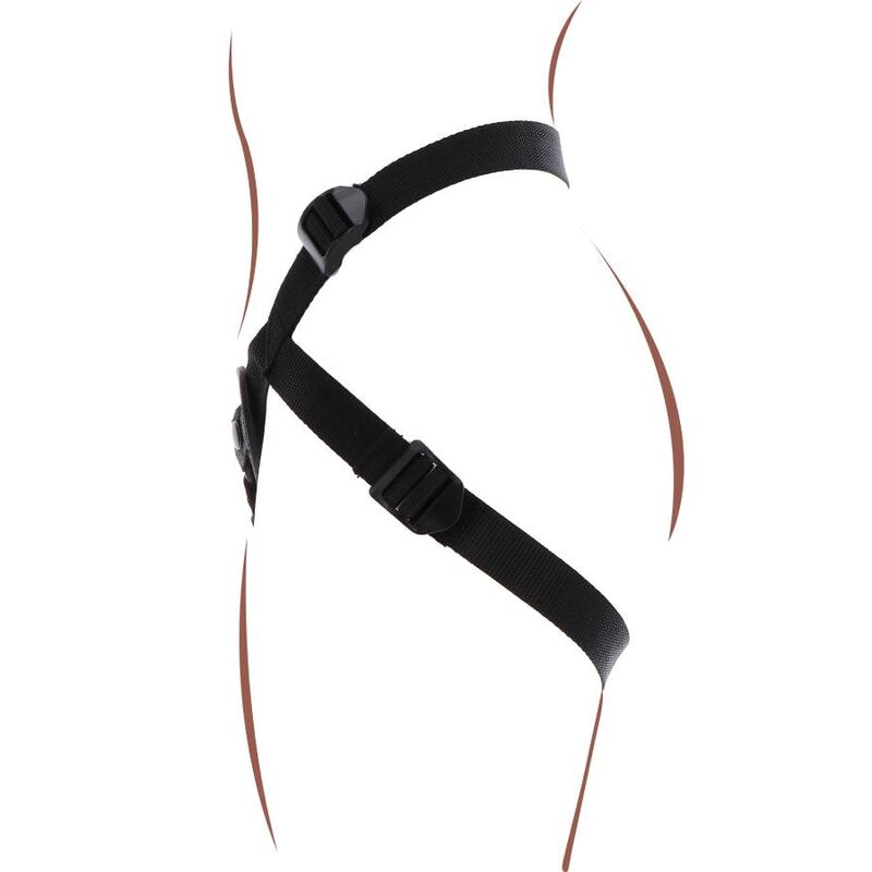 Get Real - Strap-On Harness Purple