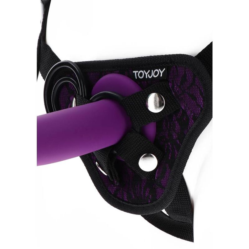Get Real - Strap-On Harness Purple