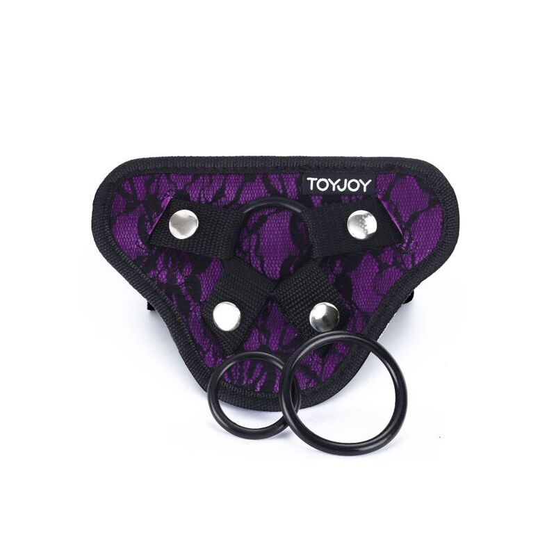 Get Real - Strap-On Harness Purple