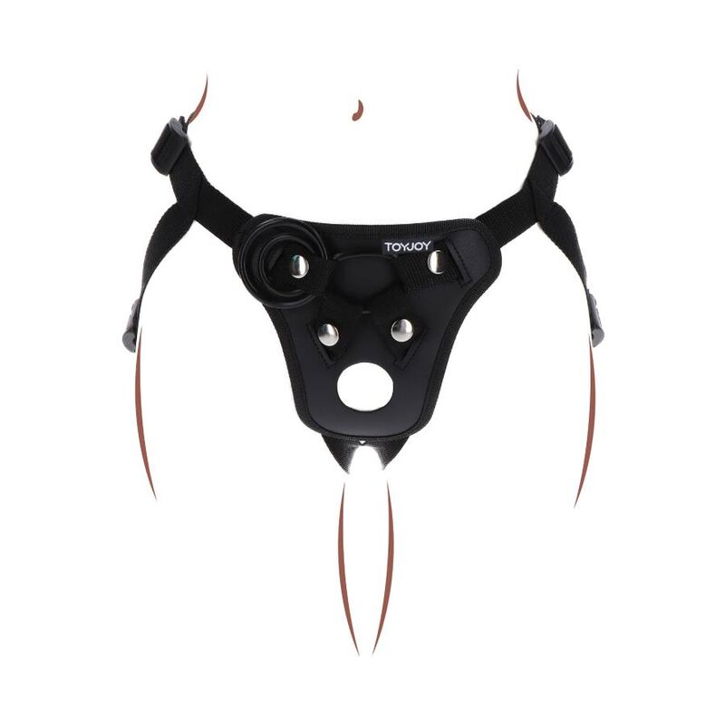 Get Real - Strap-On Harness Black