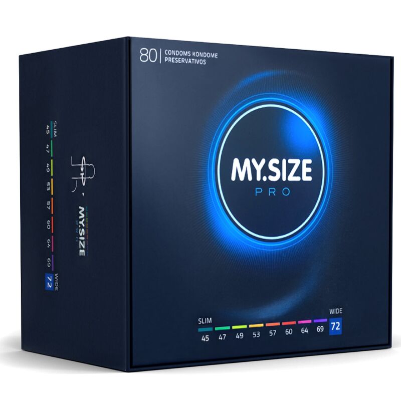 My Size - Pro Condoms 72 mm 80 Units
