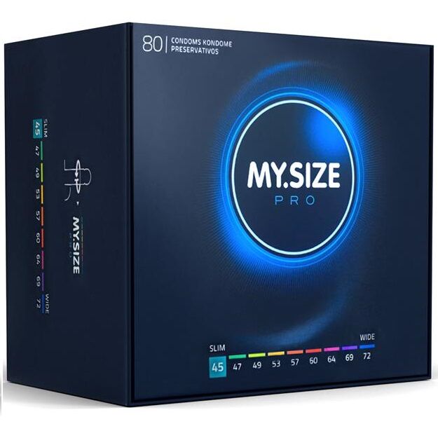 My.Size - Pro Condoms 45 mm 80 units