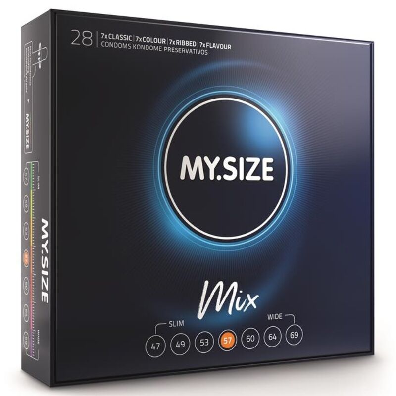 My Size - Mix Kondome 57 Mm 28 Einheiten