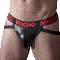 MACHO - MX25RC JOCK ROTES LEDER M