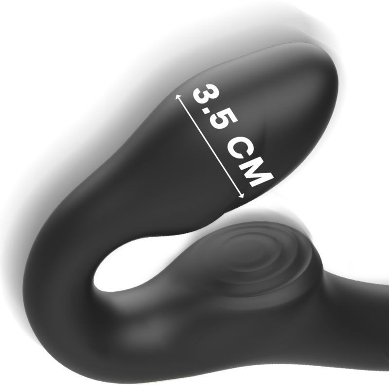 Ibiza - Strapless Vibrator with Remote Control Push Button