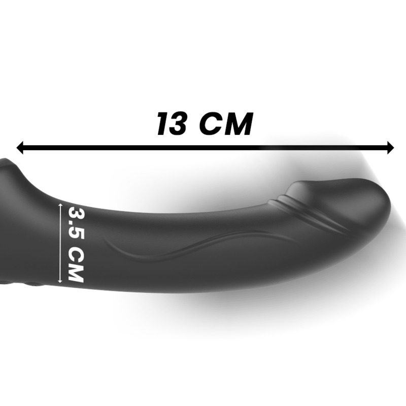 Ibiza - Strapless Vibrator with Remote Control Push Button
