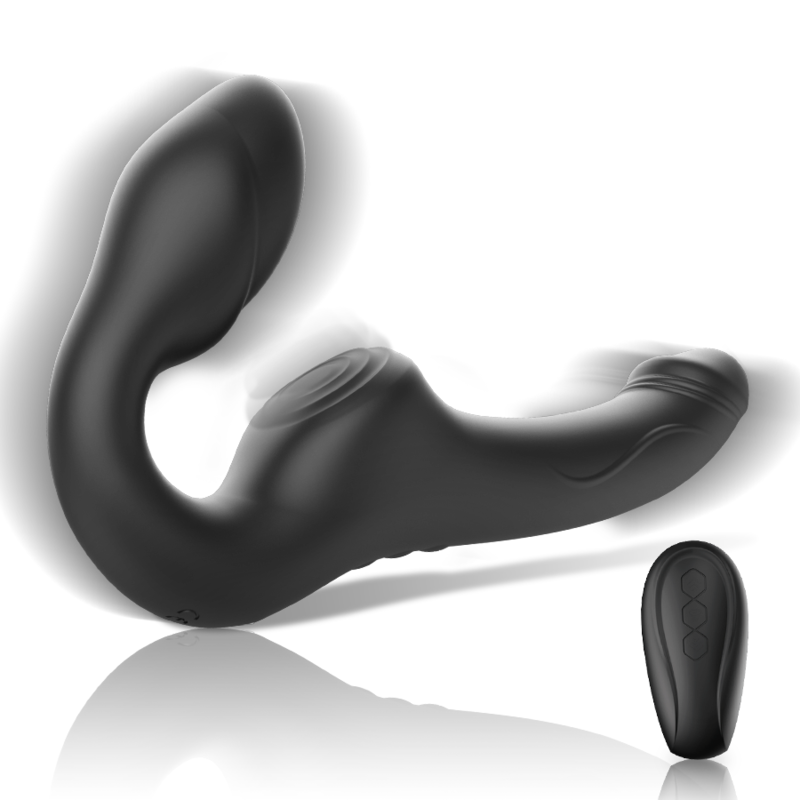 Ibiza - Strapless Vibrator with Remote Control Push Button