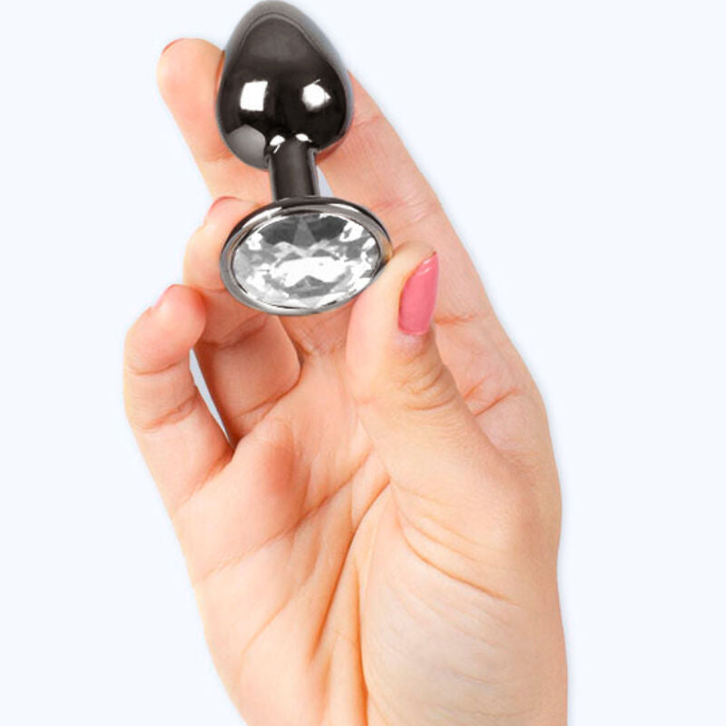 Secretplay - Gunmetal Butt Plug Kleine Grã–Sse 7 Cm