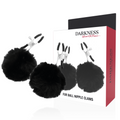Darkness - Nippelklammern Mit Pom Poms 1
