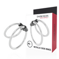 Darkness - Doppelter Penisring Aus Metall