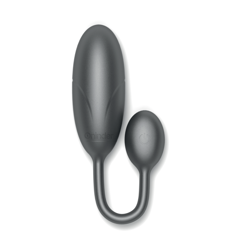 Oninder - Denver Vibrating Egg Black 7 X 2.7 Cm Free App