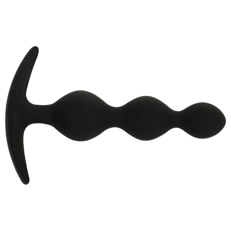 Black&Silver - Rupert Analkugelkette 10 Cm