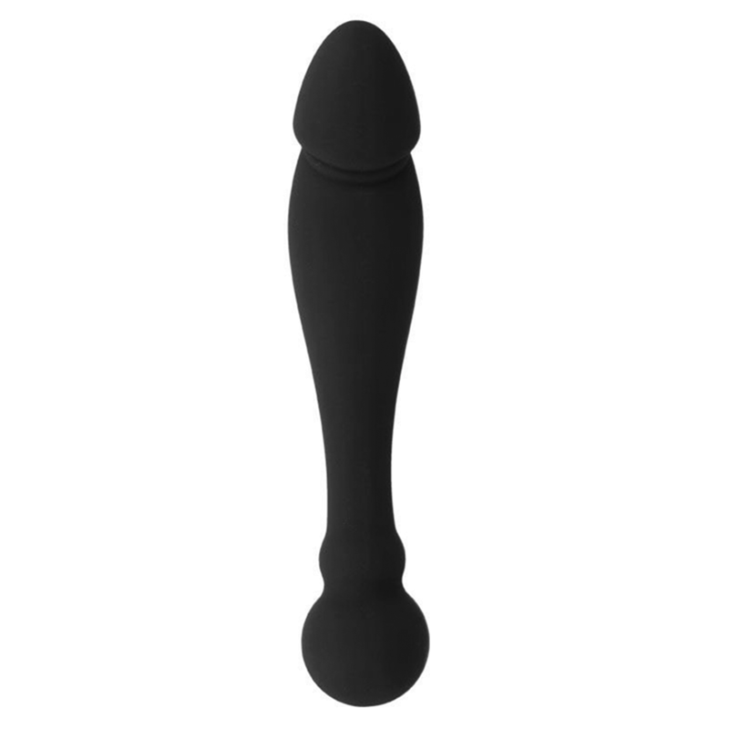 Black&Silver - Karl G-Spot Stimulating Dildo 18 cm