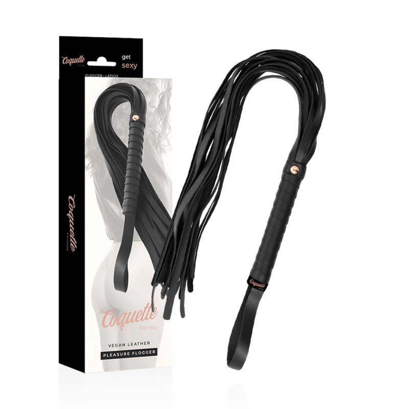 COQUETTE CHIC DESIRE - Fantasy-Peitsche aus veganem Leder