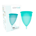 Stercup - Fda Silikon-Menstrualcup Aquamarin - Grã–Sse L