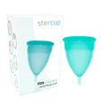 Stercup - Fda Silikon-Menstrualcup Aquamarin - Grã–Sse S