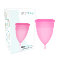 Stercup - Fda Silikon-Menstrualcup Rosa - Grã–Sse L
