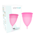 Stercup - Fda Silikon-Menstrualcup Rosa - Grã–Sse S