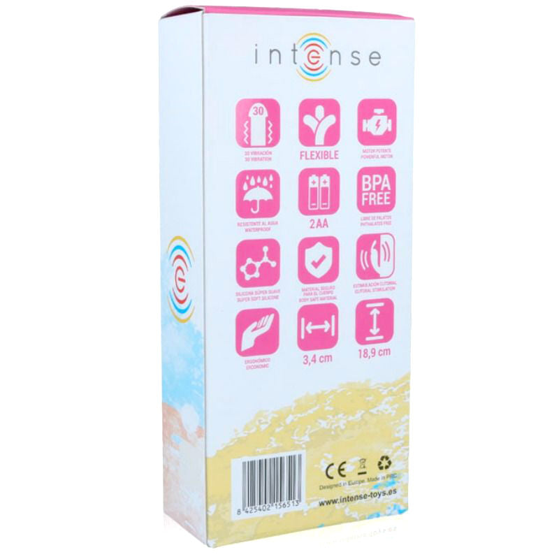INTENSE - HILARI ROSA LUXE SILICONE VIBRATOR