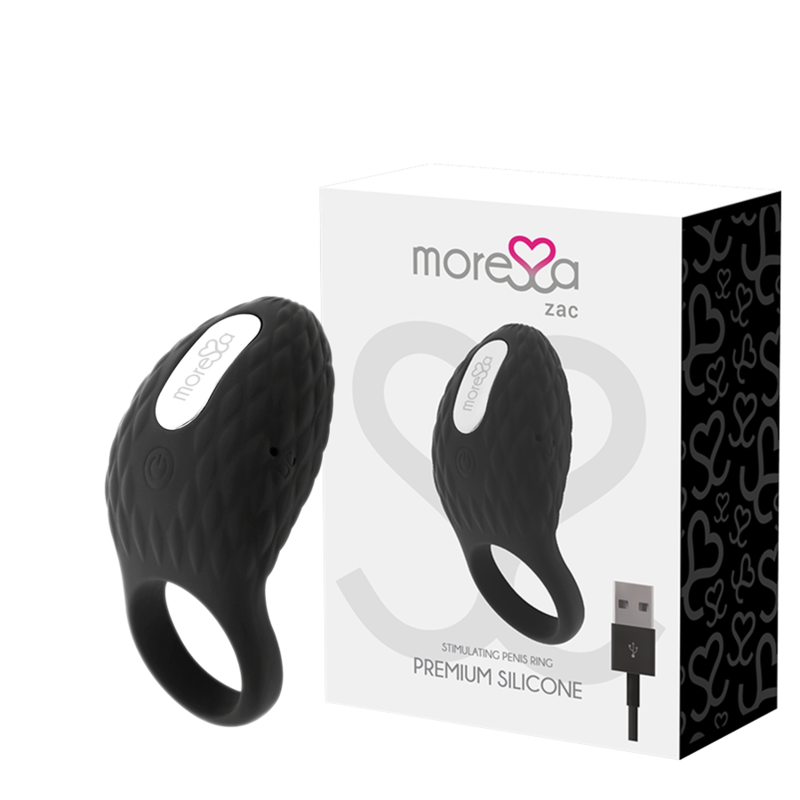 Moressa Zac Premium Wiederaufladbarer Vibrierring
