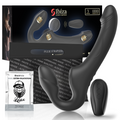 IBIZA - RIEMENLOSER VIBRATOR MIT FERNBEDIENUNGS-DRUCKKNOPF