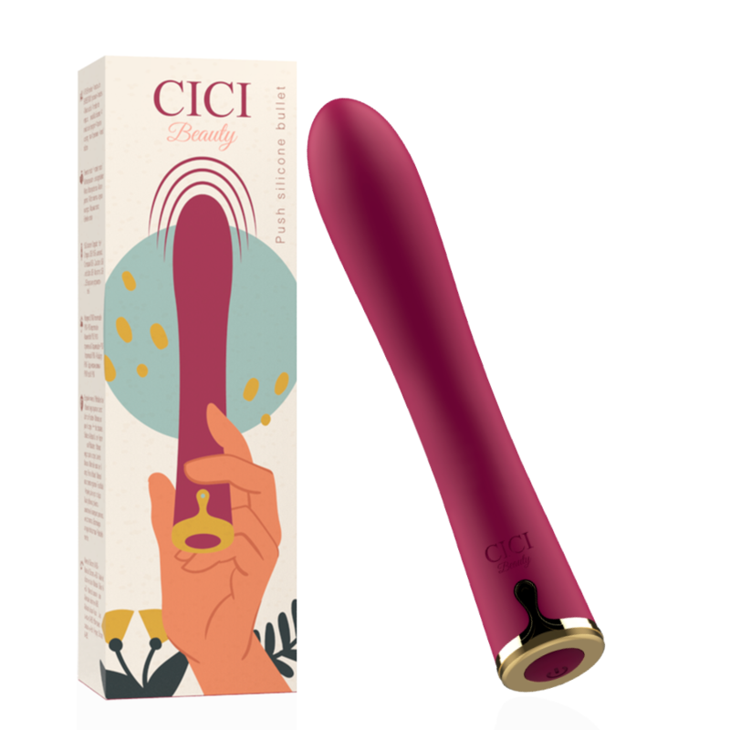 Cici Beauty - Premium Silikon Push Bullet