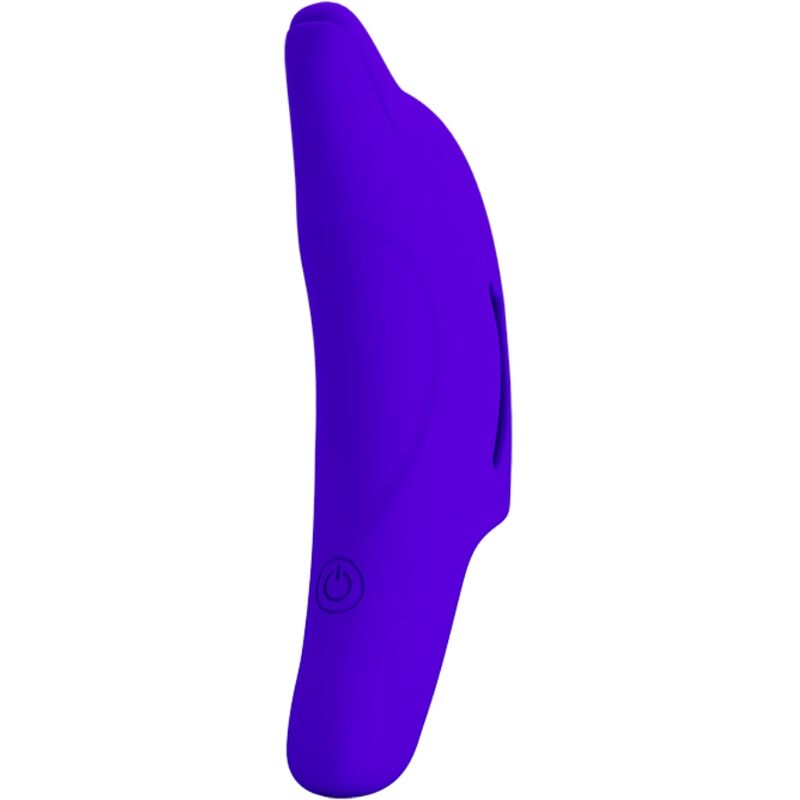 Pretty Love - Delphini Powerful Dark Blue Finger Vibrator