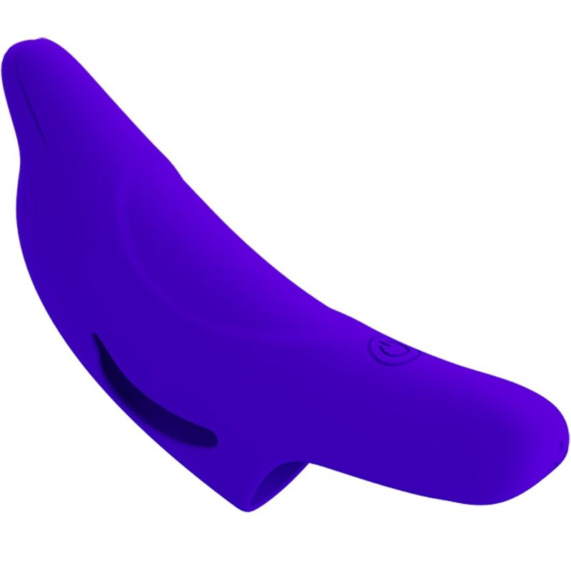 Pretty Love - Delphini Powerful Dark Blue Finger Vibrator