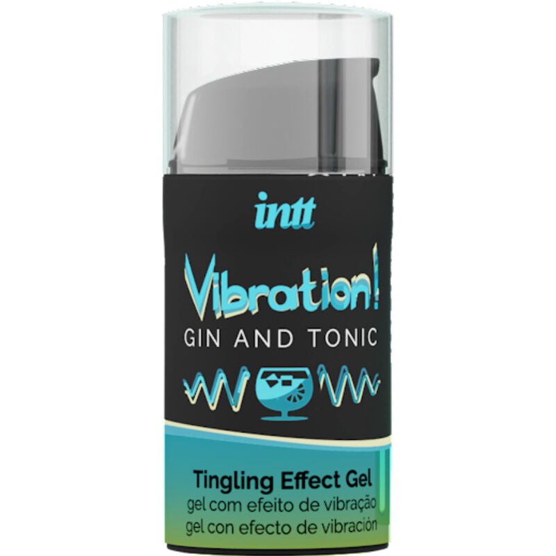 Intt - Kraftvolles Intimstimulierendes Flãœssiges Vibrator-Gel Gin & Tonic 15 Ml