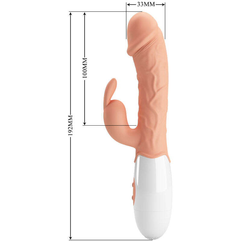 Pretty Love - Rabbit Vibrator with Stimulator